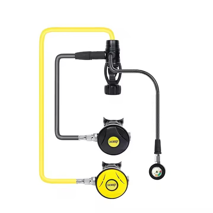 Snorkel Set - Scuba Diving Cylinder First Stage Valve