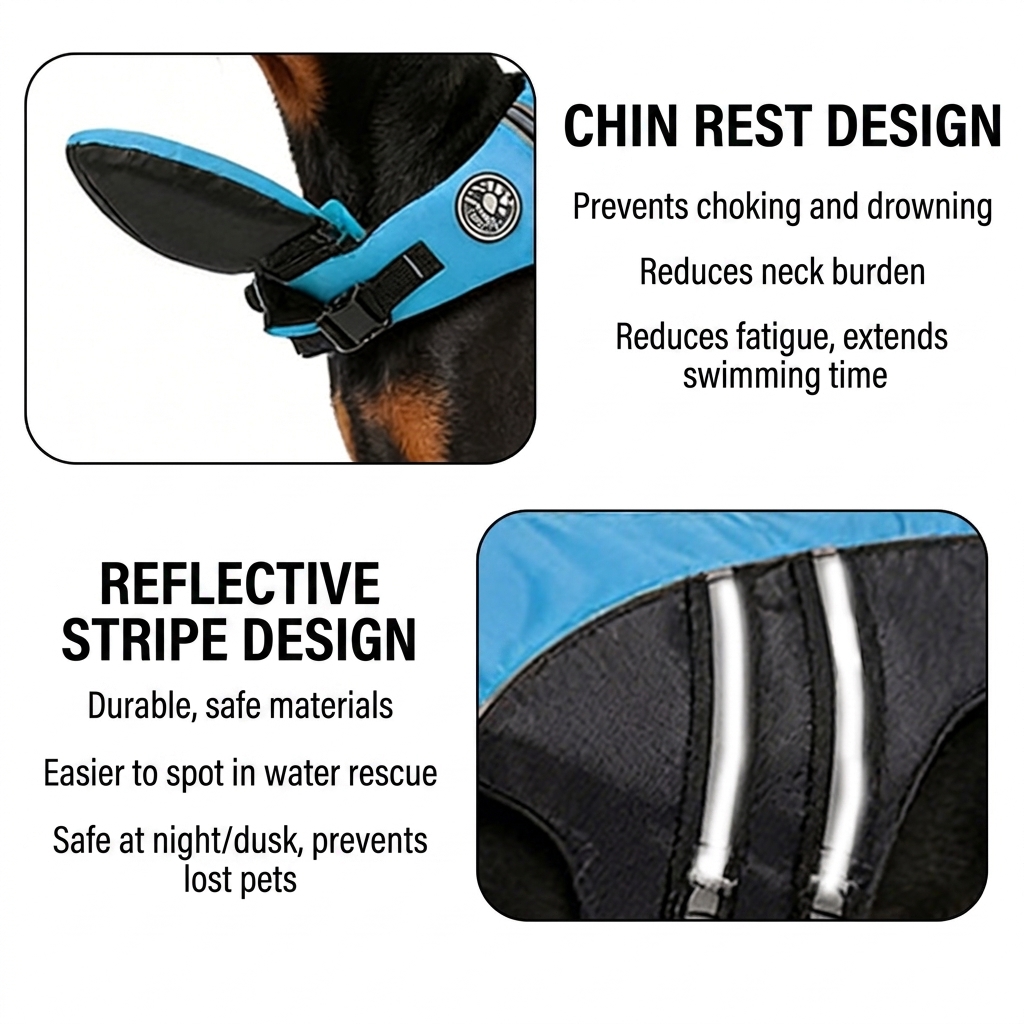 Dog Life Jacket High Buoyancy  - đánh giá và giá Life Jacket