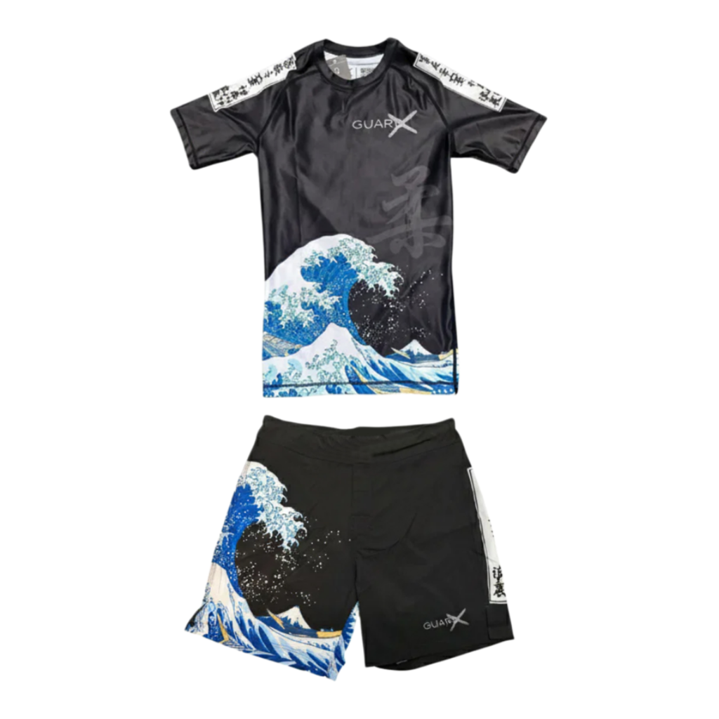 Japan Ukiyo-e Ocean Wave Brazi - đánh giá và giá Rash Guard