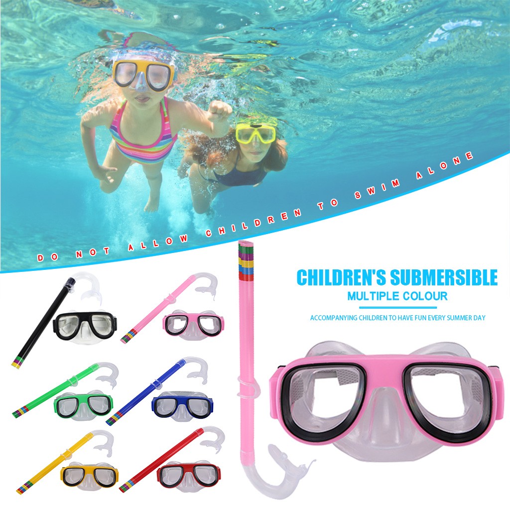 Summer Children Diving Goggle  - đánh giá và giá Snorkel Set