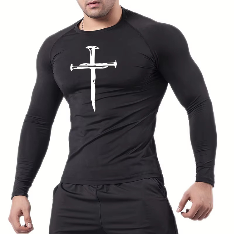 Christian Workout Compression  - đánh giá và giá Rash Guard