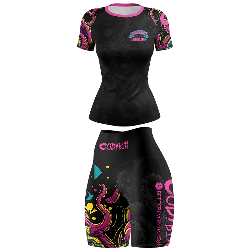 Cody Lundin Women's MMA BJJ Ra - đánh giá và giá Rash Guard