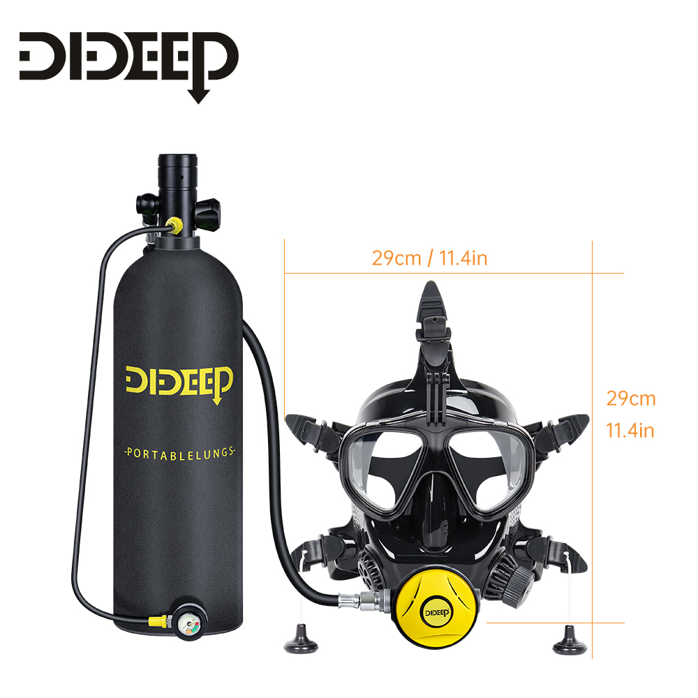 DIDEEP CE DOT  1L Underwater 1 - đánh giá và giá Diving Mask