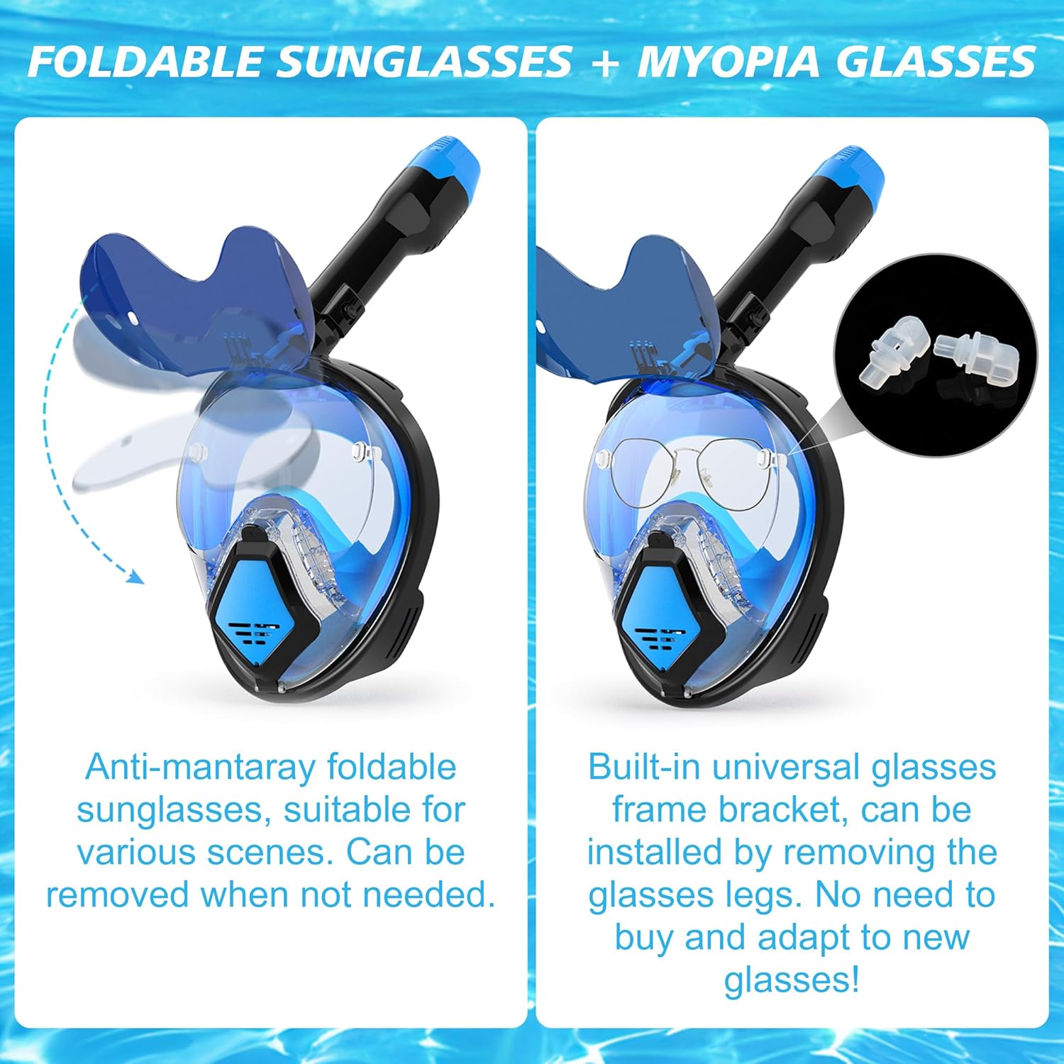 Devilfish Full Face Snorkel Ma - đánh giá và giá Snorkel Set