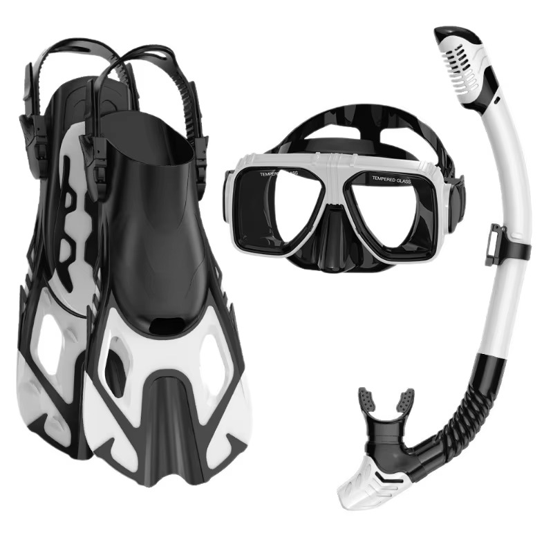 Professional 3-Piece Snorkel D - đánh giá và giá Swim Fins