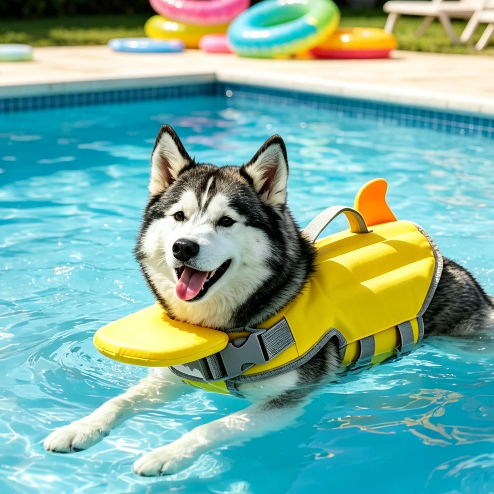 Dog Life Jacket Portable Summe - đánh giá và giá Life Jacket