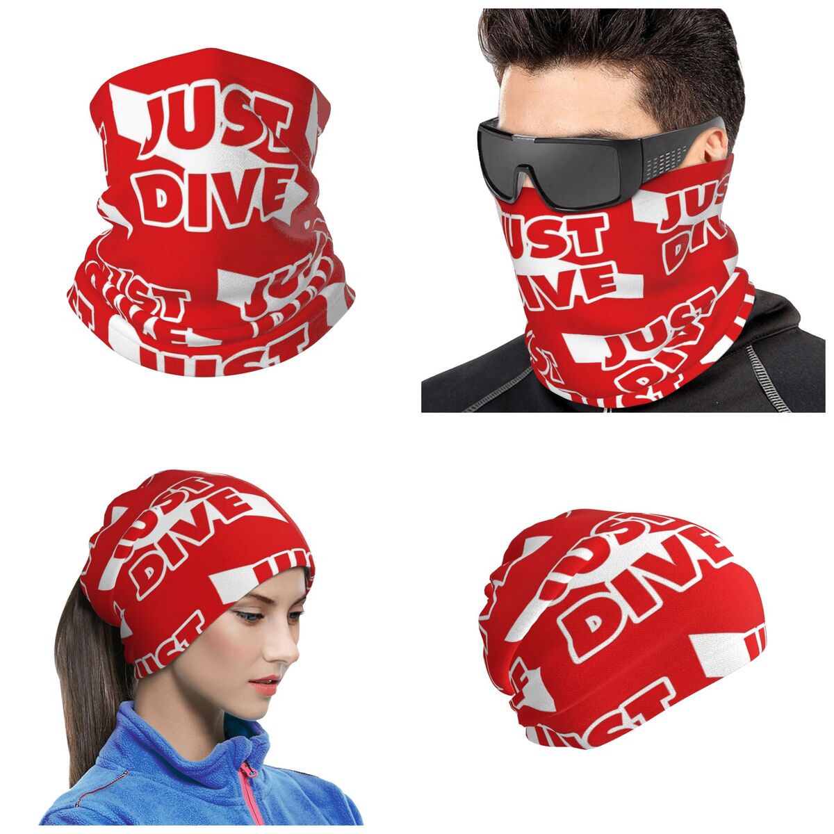Just Dive, Scuba Diving Flag B - đánh giá và giá Diving Mask