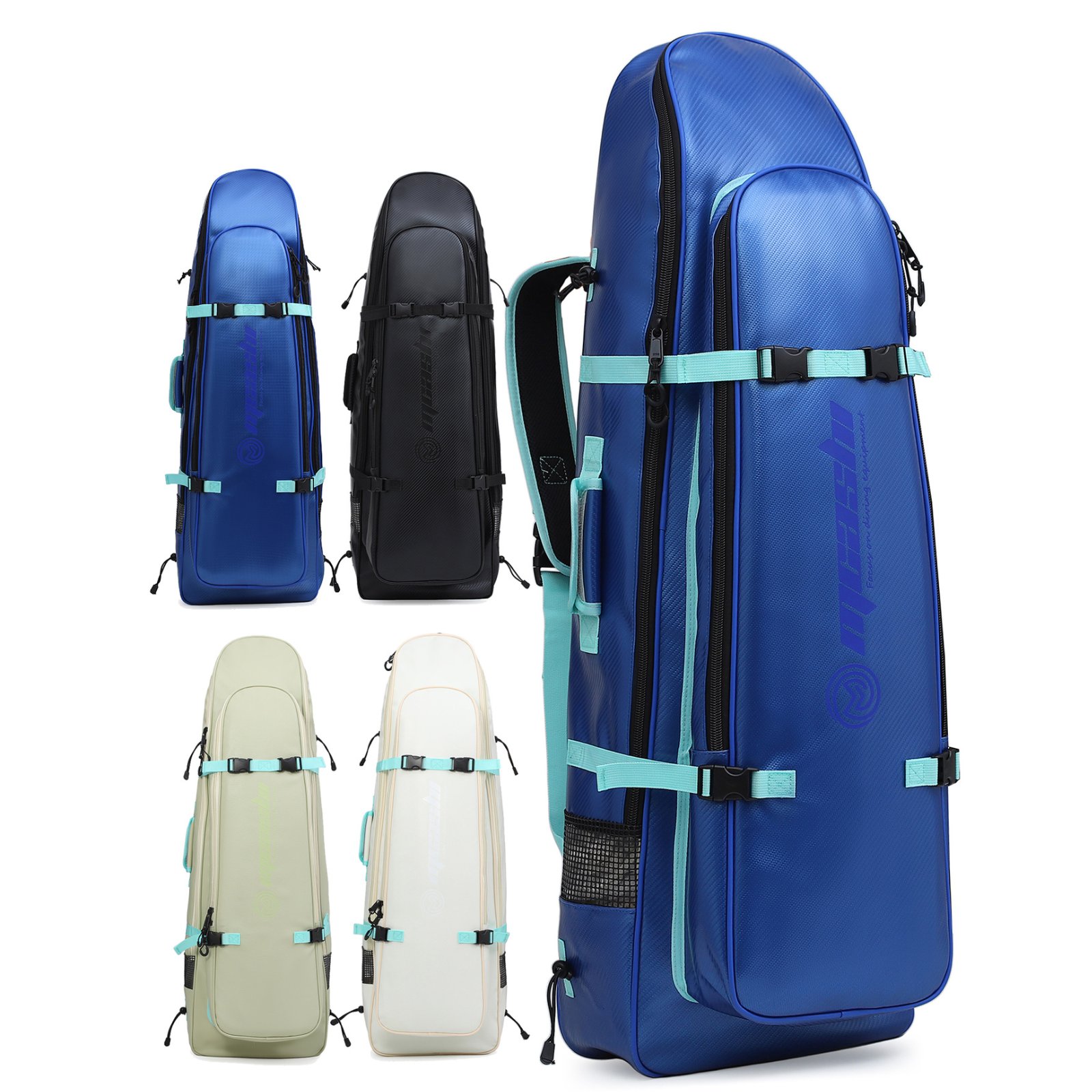 Long Fins Bag Portable Scuba D - đánh giá và giá Flippers Swimming